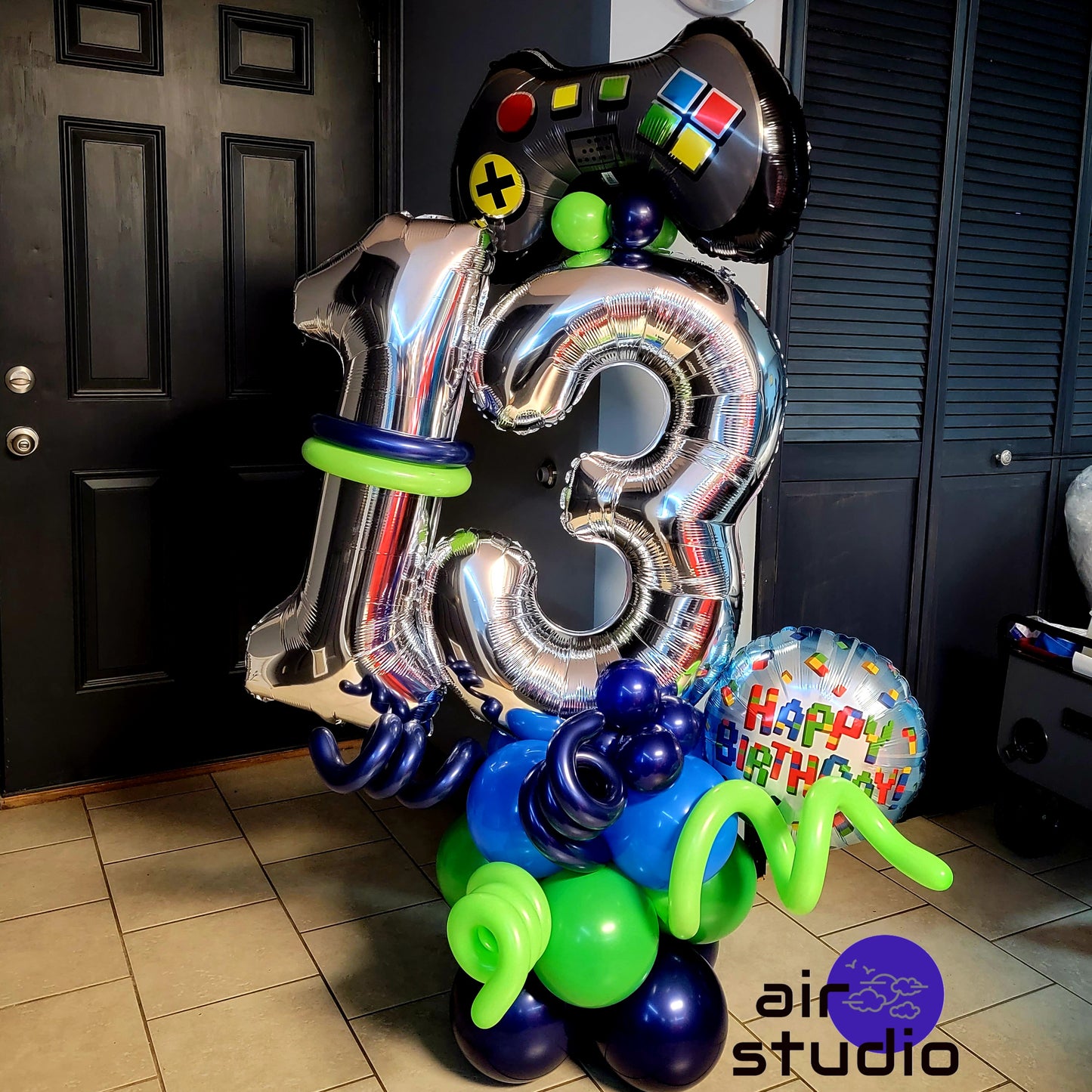 Balloon Number Design -Jumbo