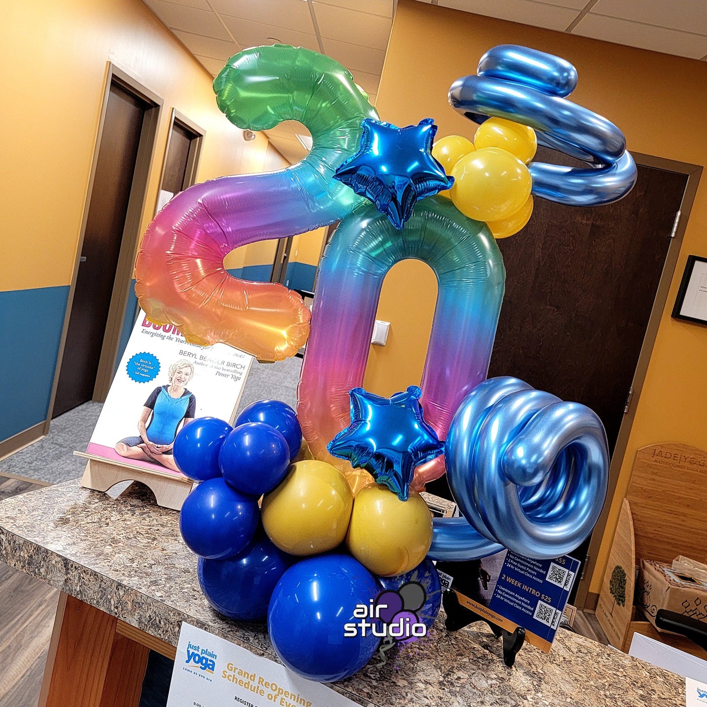 Balloon Number Mini Bouquet