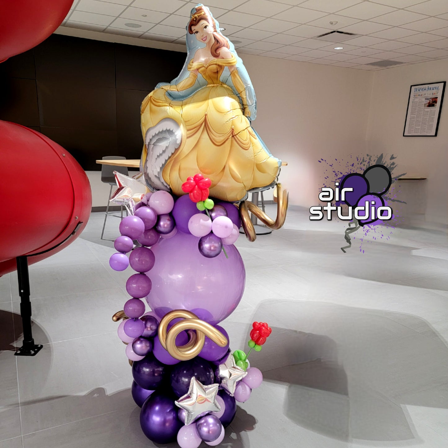 Balloon Bubble Column