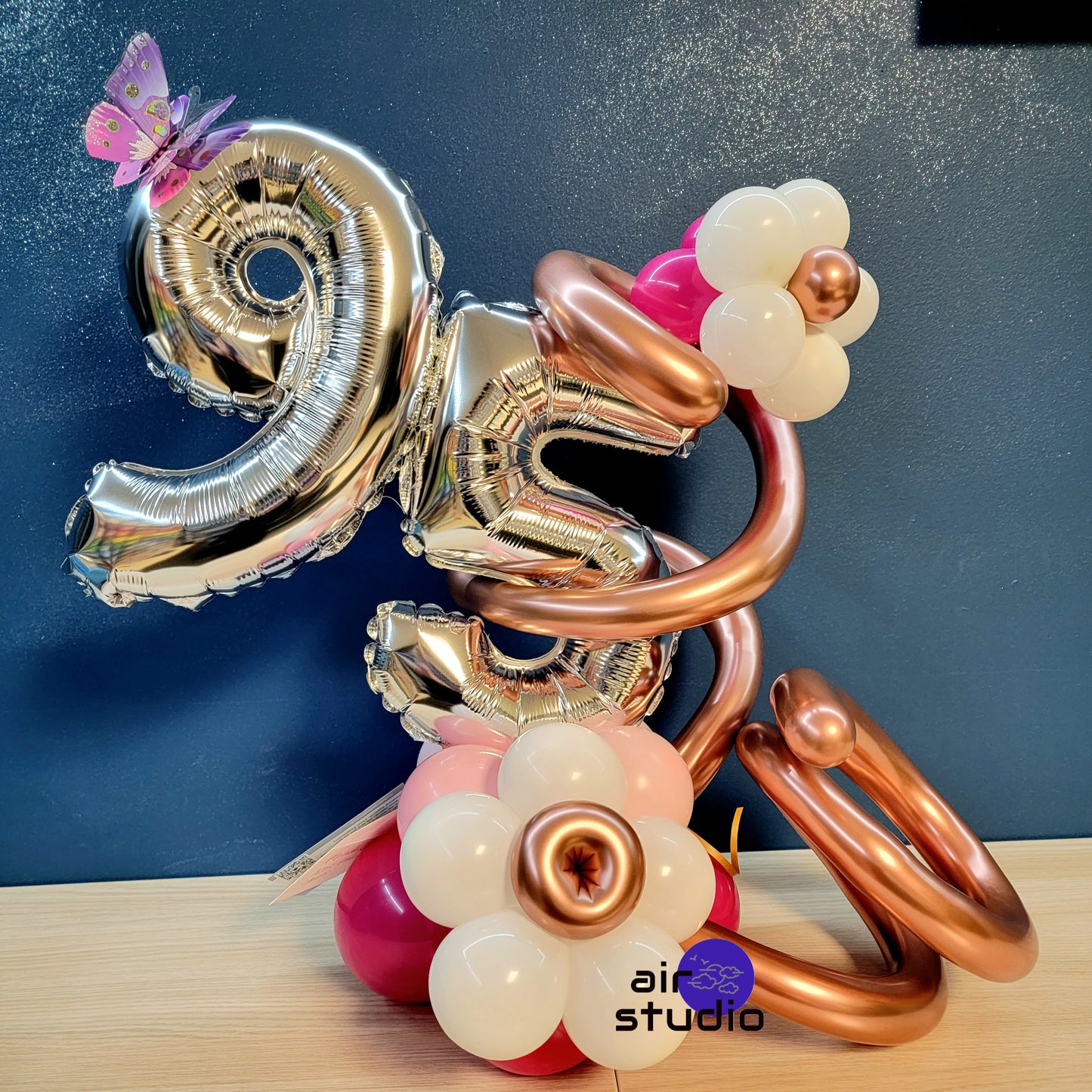 Balloon Number Mini Bouquet