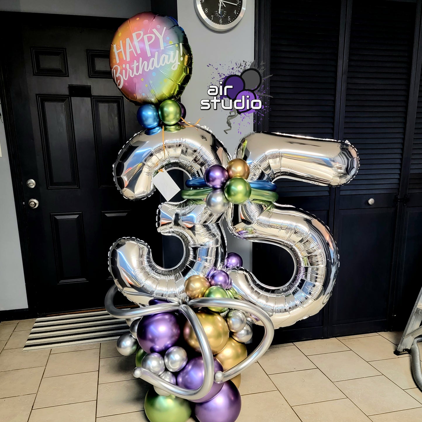 Balloon Number Design -Jumbo